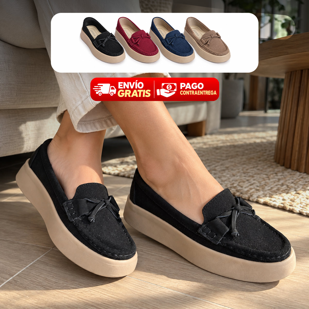 Mocasines Velvet - Ultra cómodos y elegantes✨