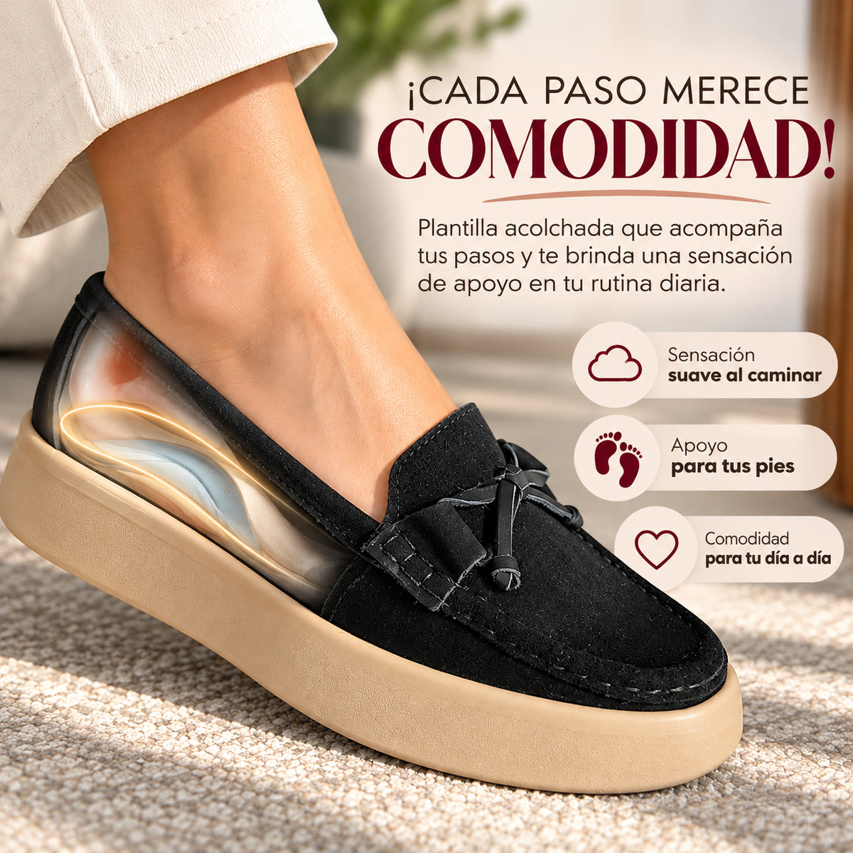Mocasines Velvet - Ultra cómodos y elegantes✨